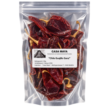 Chile Guajillo ganz -100 g