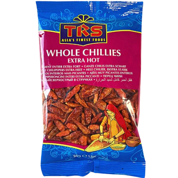 TRS Chilli Whole Extra Hot - 50 g
