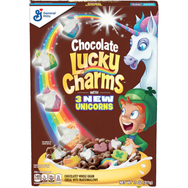 Lucky Charms Chocolate Cereal - 311 g