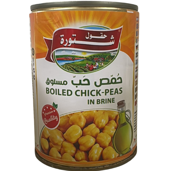 Chtoura Boiled Chickpeas in Brine – 400 g