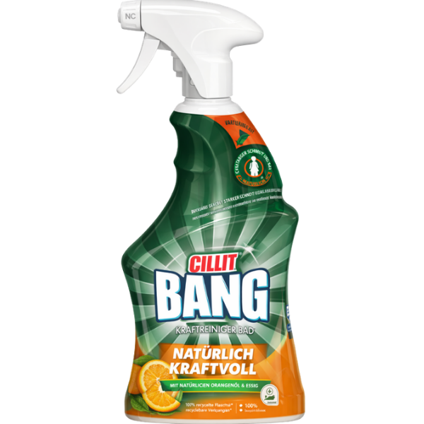 Cillit Bang Naturally Powerful Bathroom Cleaner – 750 ml