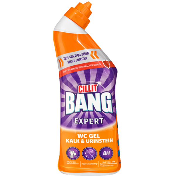 Cillit Bang WC Power Gel - Limescale & Urine Stain - 750 ml