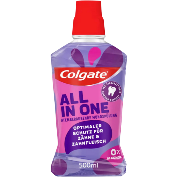 Colgate All In One Mouthwash – 500 ml X 2