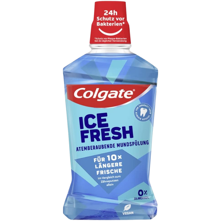 Colagate Ice Buy Colgate Ice Fresh Breath-Taking Mouthwash – 500 ml X 2 Online at ...