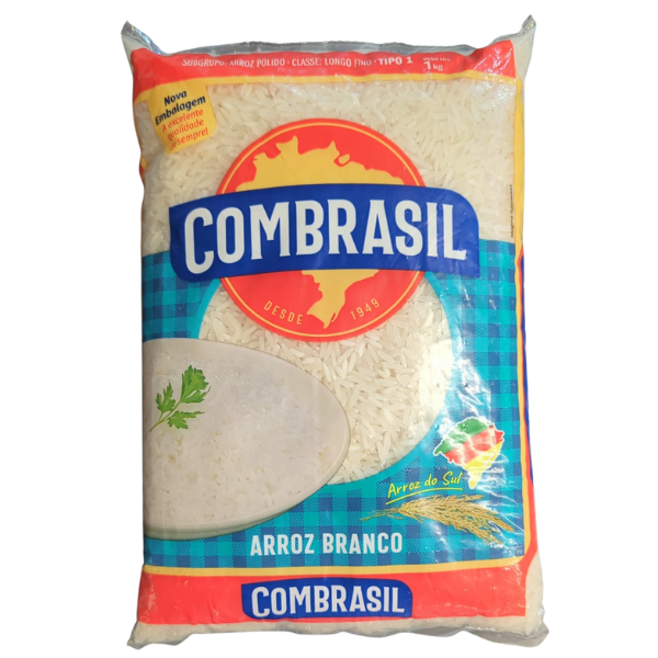 Combrasil Arroz Branco Tipo 1 – 1 kg