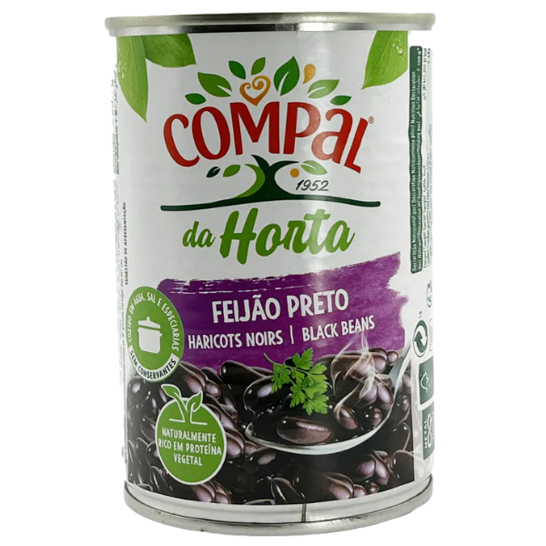 Compal Black Beans – 410 g