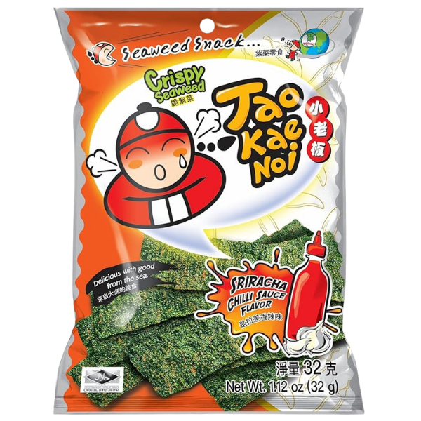 Crispy Seaweed Sriracha Chilli Sauce Flavor - 32 g