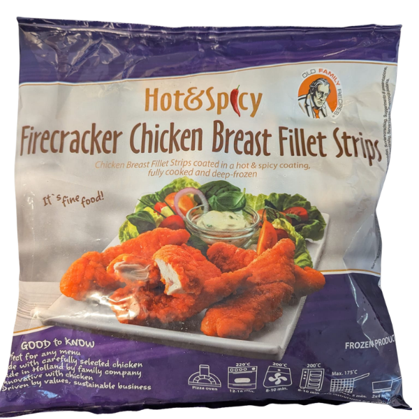 Crown Chicken Hot & Spicy Mini Fillet - 1 Kg