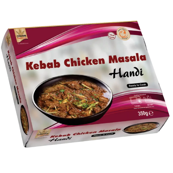 Crown Kebab Masala Chicken Handi – 375 g