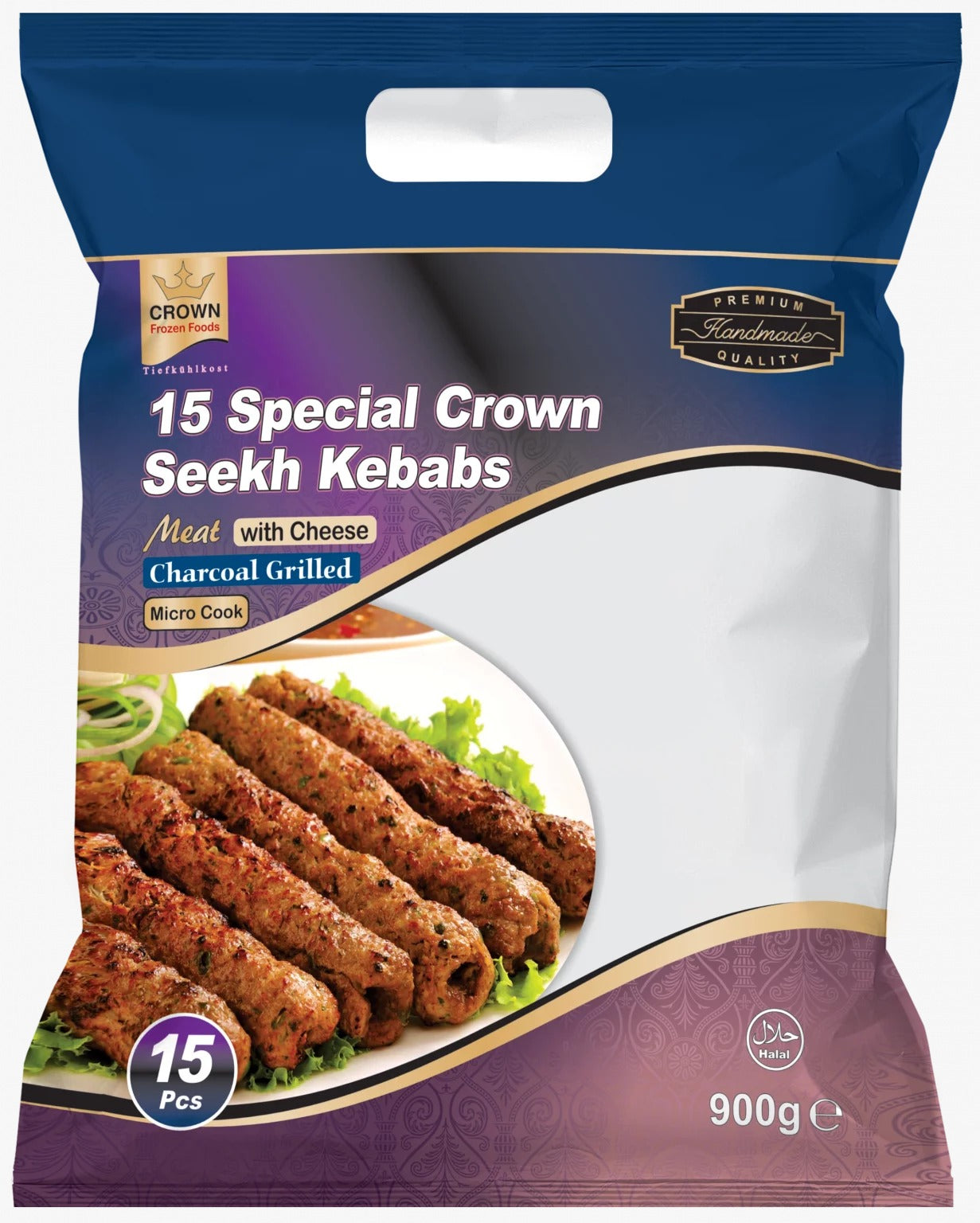 Crown Seekh Special Meat Kebab – 900 g