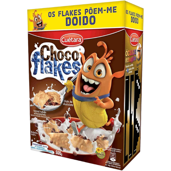 Cuetara Choco Flakes Chocolate Breakfast Cereal – 500 g