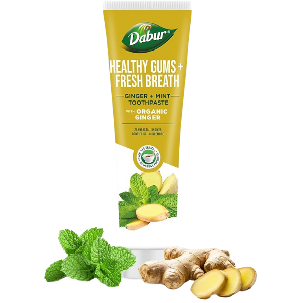 Dabur Organic Ginger & Mint Toothpaste - 100 ml