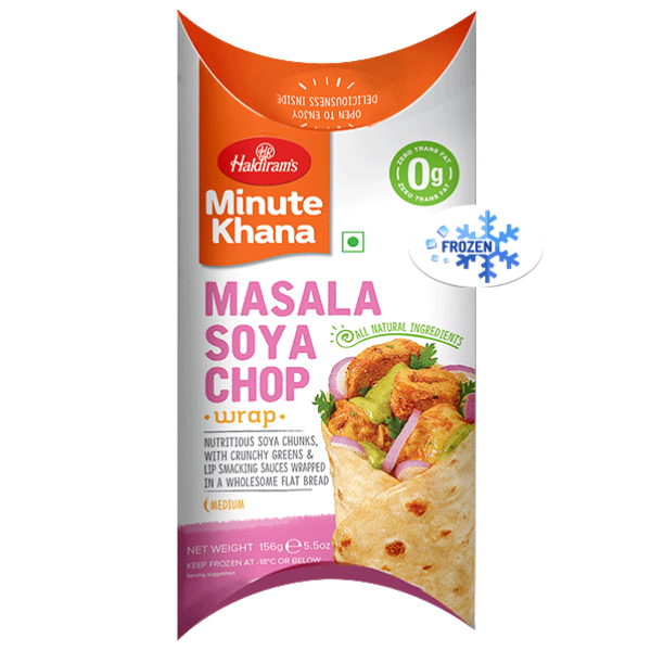 Desi Wrap Soya Chop - 156 g