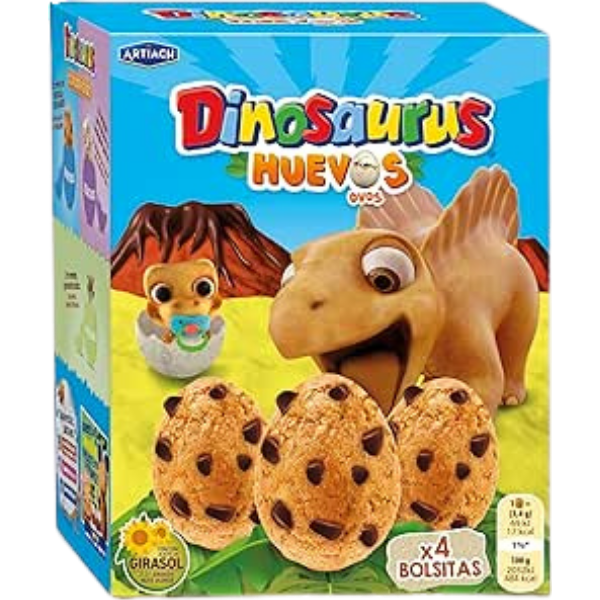 Dinosaurus Egg Chocolate Biscuits - 140 g