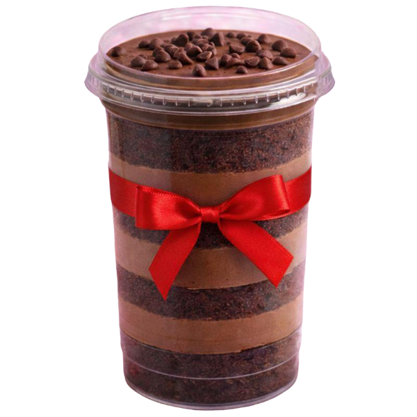Double Chocolate Cake in a Glass - (Store Pick up Only 14th Feb)