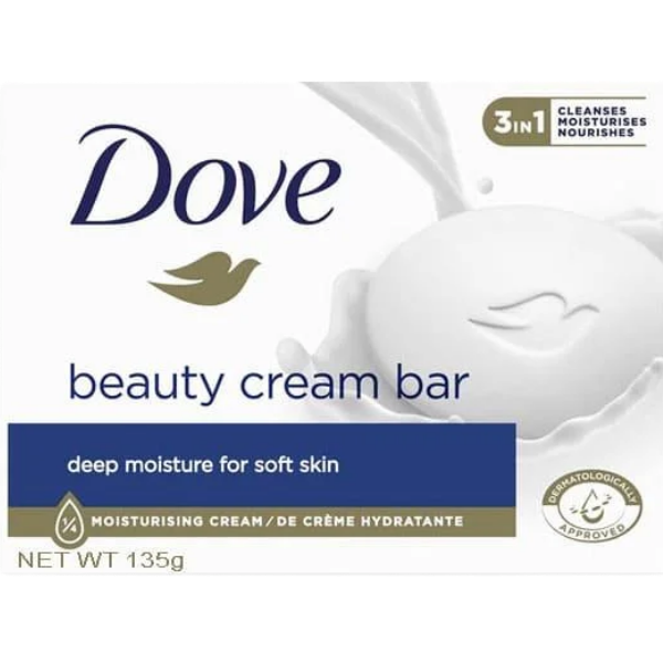 Dove Beauty Cream Bar Original – 3 x 90 g