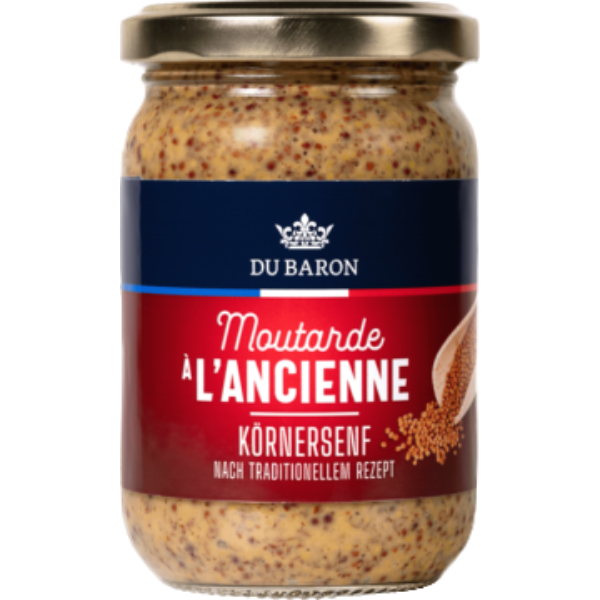 Du Baron Mustard with Seeds – 200 g