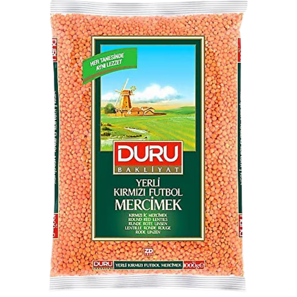 Duru Red Football Lentils – 1 kg