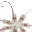 Elegant Pink Floral Rakhi - Per Pcs