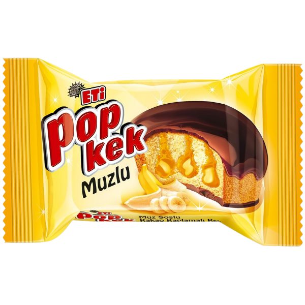 Eti Popkek Banana Cream Cake – 60 g