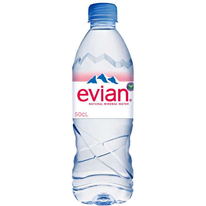 Evian Natural Mineral Water Still – 500 ml