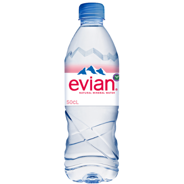 Evian Natural Mineral Water Still – 500 ml