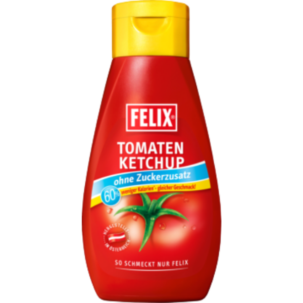 Felix Tomato Ketchup Without Added Sugar – 435 g