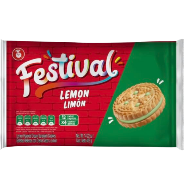 Festival Lemon Biscuit – 403 g