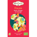 Focus - Organic Basil Ginger & Orange Infusion - 16 Teabags - 32 g