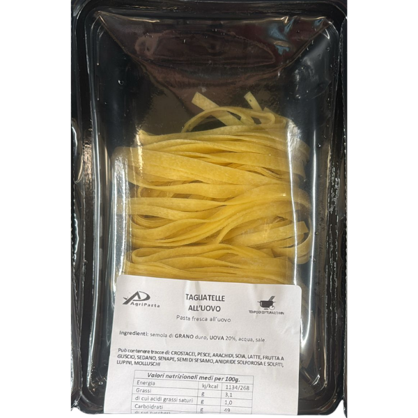 Fresh Tagliatelle Egg Pasta – 250 g