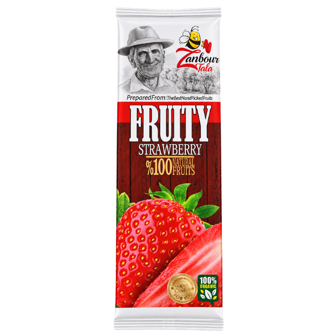 Fruity Strawberry Fruit Bar – 140 g