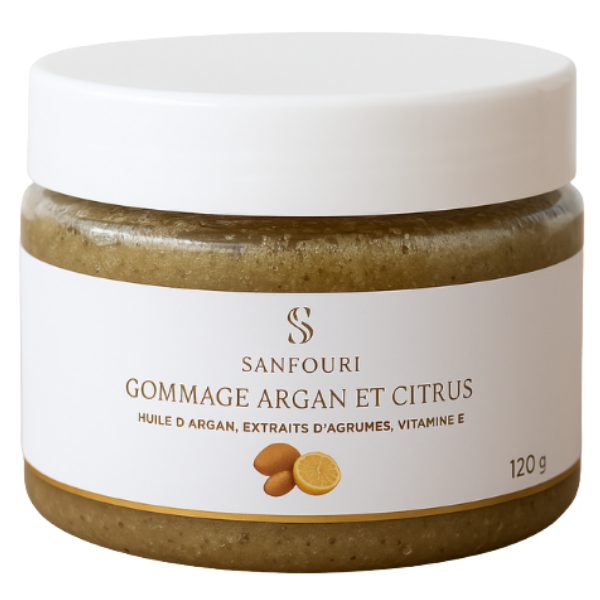 Gommage Argan et Citrus – 120 g