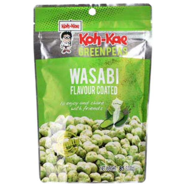 Green Peas Wasabi Flavour Coated - 85 g