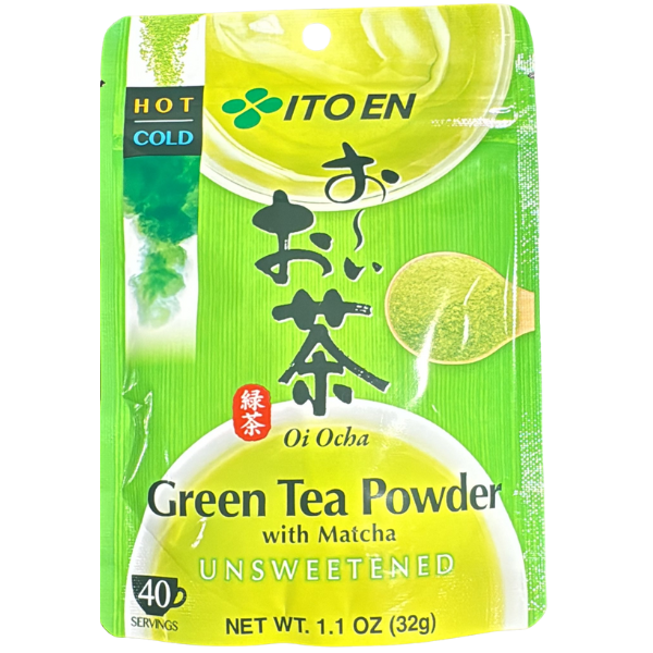 Green Tea Powder with Matcha unsweetened - 32 g