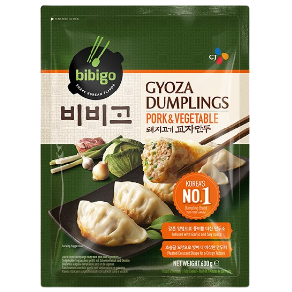 Gyoza Dumplings Pork & Vegetable - 600 g