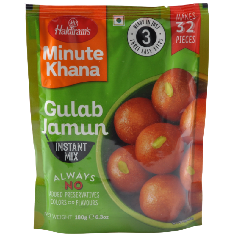 Haldiram's Instant Mix Gulab jamun - 180 g