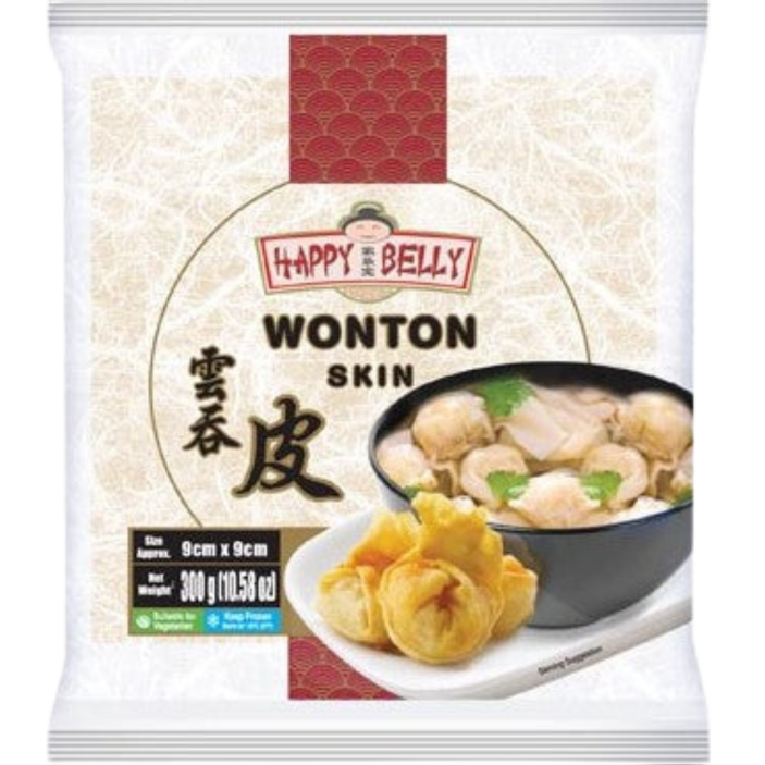 Happy Belly Wanton Wrapper - 90 mm - 300 g