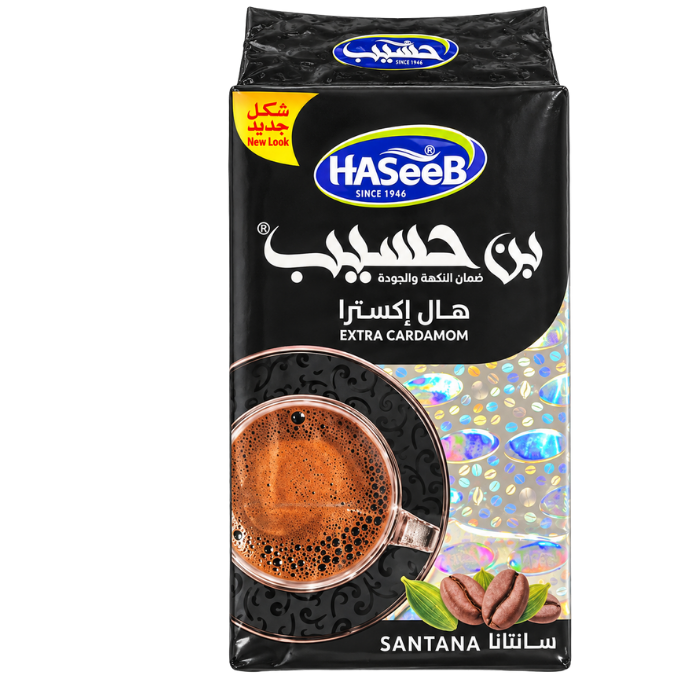 Hasib Extra Cardamom Coffee (Santana Blend) – 500 g