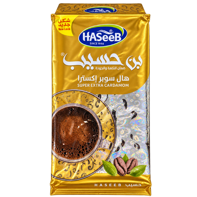 Hasib Super Extra Cardamom Coffee – 500 g