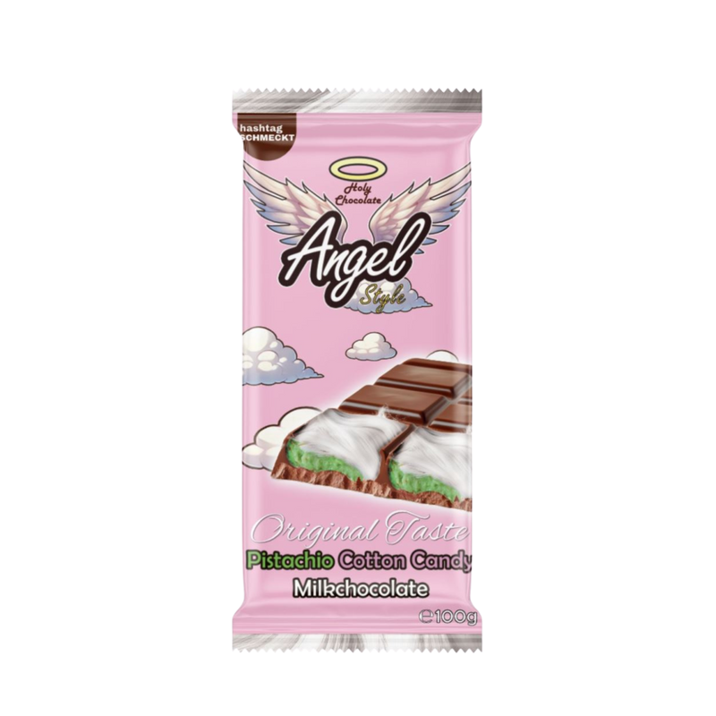 Holy Chocolate Angel Style Pistachio Cotton Candy - 100 g