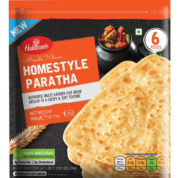 Home Style Paratha 6 pcs - 360 g