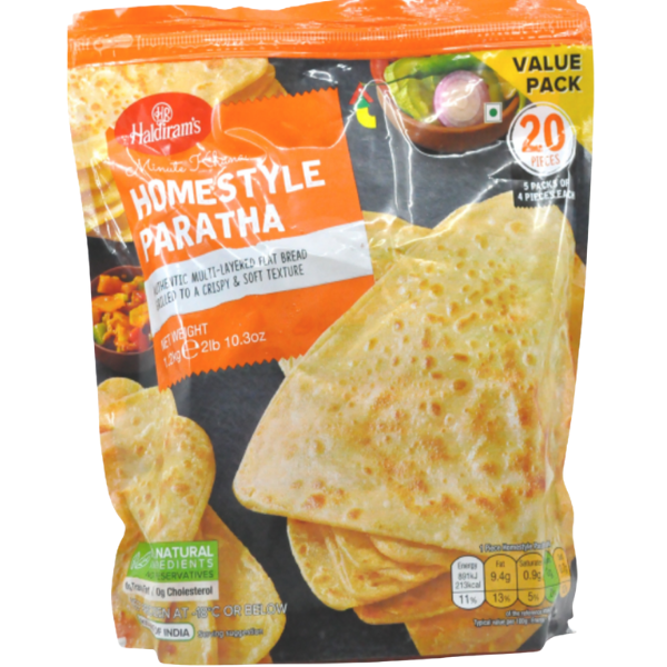 Home Style Paratha Family Pack 20 pcs - 1.2 kg