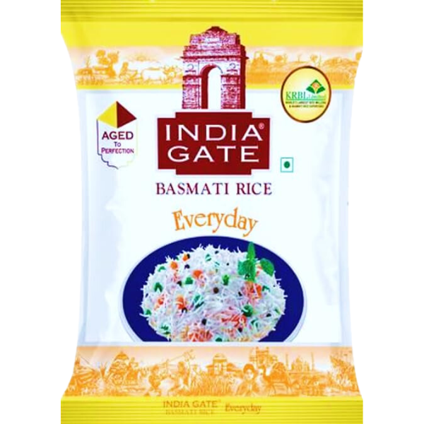 India Gate Everyday Basmati Rice - 1 kg