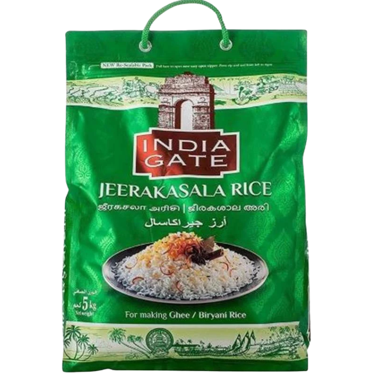 India Gate Jeerakasala Rice – 5 kg