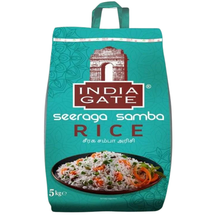 India Gate Seeraga Samba Rice - 5 Kg