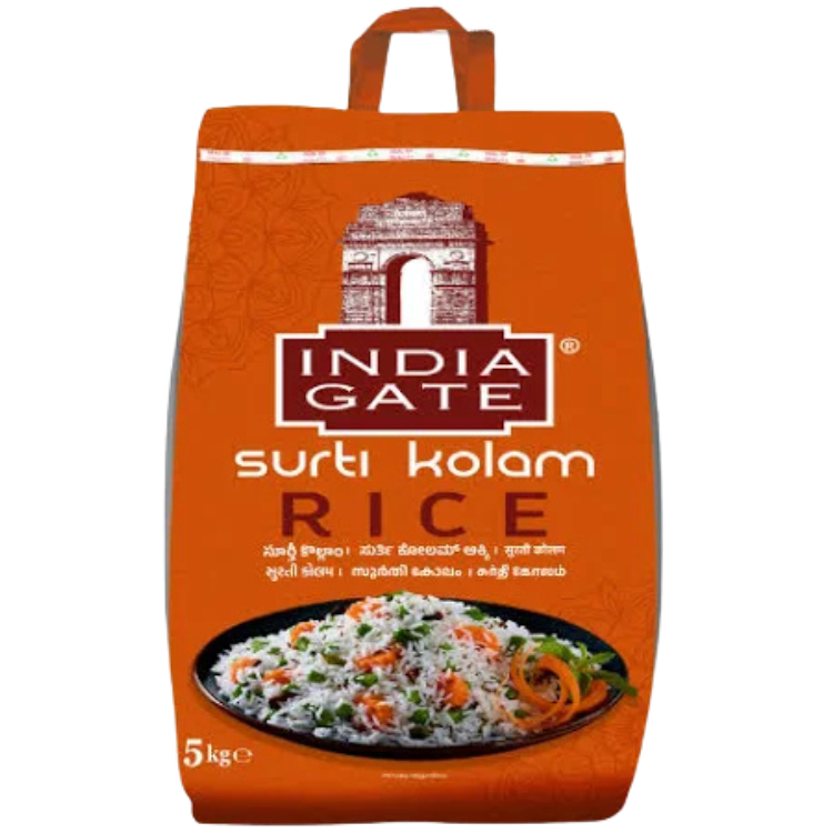 India Gate Surti Kolam Rice - 5 Kg