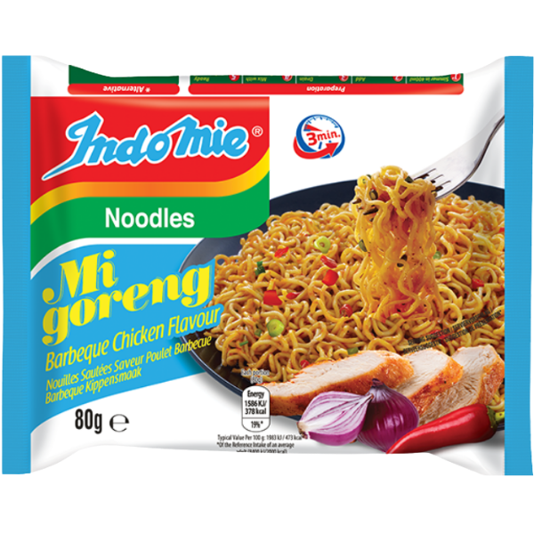 Indomie Mi Goreng Barbeque Chicken Flavour – 82 g