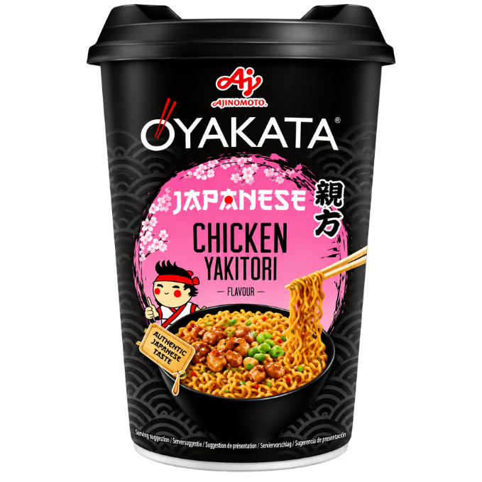 Instant Cup Ramen Noodle Chicken Yakitori - 93 g