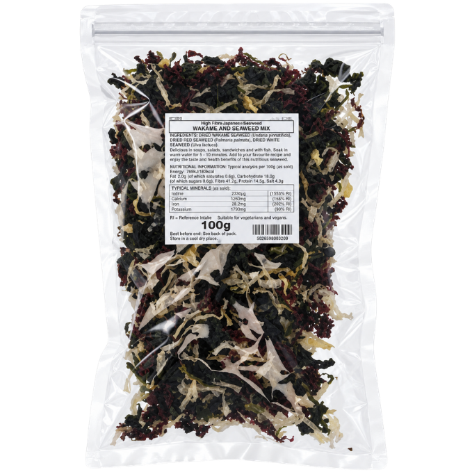 Jap. Wakame And Seagrass Mix - Premium - 100 g