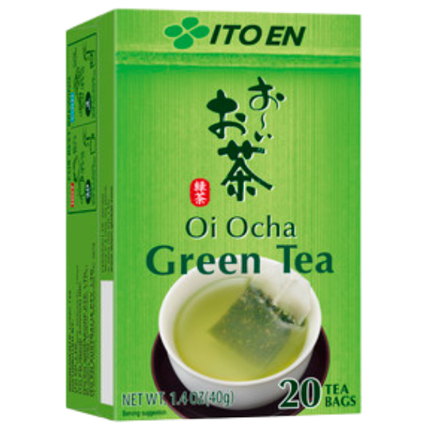Japanese Green Tea Oi Ocha  (20 Bags)  – 40 g